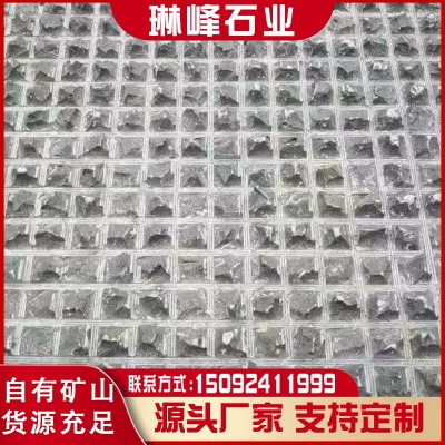 石材源头厂家中国黑火烧板石材花岗岩蒙古黑地铺砖外墙地面石板 1平方米图3