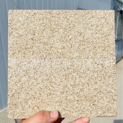 黄金麻黄锈石蘑菇石石材锈色文化石 芝麻黄金麻 花岗岩凸起蘑菇石 1平方米