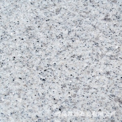 山东白麻石材荔枝面火烧面光面外墙干挂人行道花岗岩火烧板芝麻白 1平方米图4