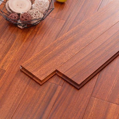 纯实木地板18mm 圆盘豆原木地板家装A级地板锁扣地暖专用室内地板图5