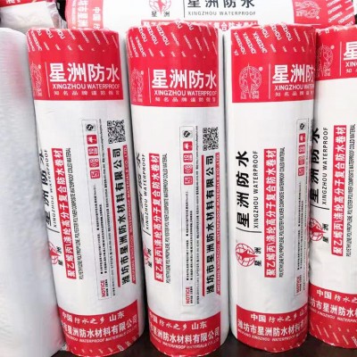 丙纶防水卷材 屋顶楼面防水材料聚乙烯丙纶防水卷材 涤纶丙纶布图5