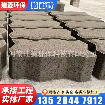 厂家直供 S型连锁砖 码头砖 波浪砖 景观步道砖 水泥面包砖图4