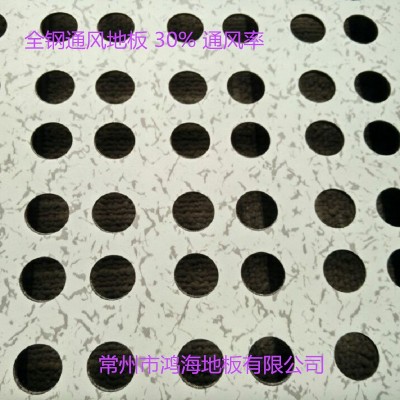 带孔通风地板 带孔通风架空地板 带孔通风防静电地板 带调节扇片 5片图5