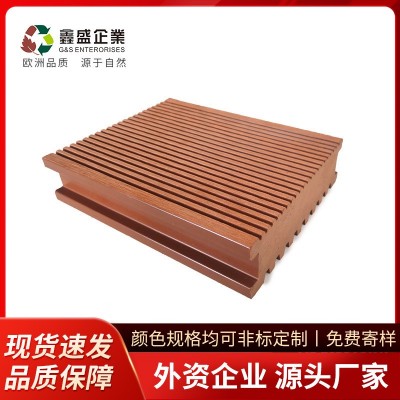 塑木 实心地板 厂家直销塑木地板 木塑地板140*40mm 宜可木 1000平方米