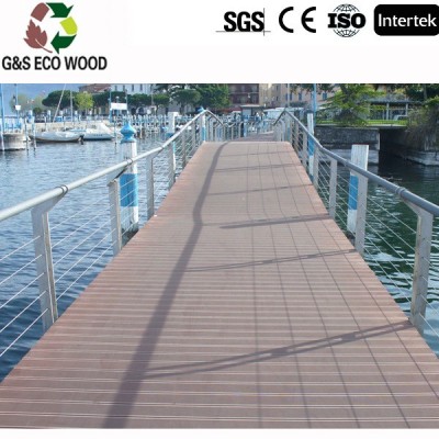 塑木实心户外地板 塑木地板木塑护栏园林景观工程150*28mm 宜可木 1000平方米图4