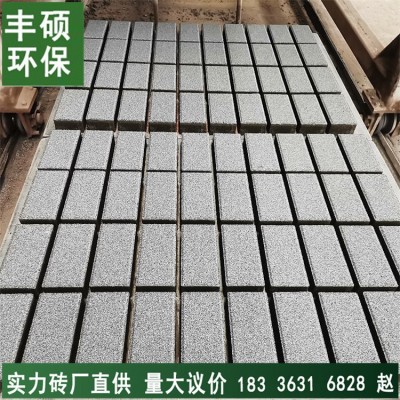 许昌仿石材PC透水砖 小区市政广场人行步道灰砂基生态渗水砖 现货 1平方米图3