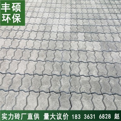 山西混凝土S型砖 港口拼接砖块码头砖 护坡波浪步道罗马砖 有现货 1件图4