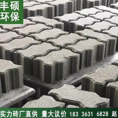 山西混凝土S型砖 港口拼接砖块码头砖 护坡波浪步道罗马砖 有现货 1件