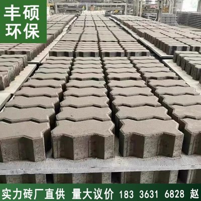 山西混凝土S型砖 港口拼接砖块码头砖 护坡波浪步道罗马砖 有现货 1件图3