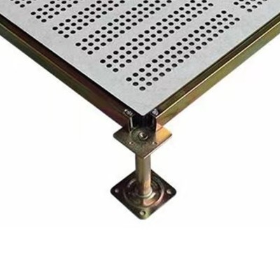 全钢通风活动地板 源头厂家现货电子机房镂空高耐磨抗静电600钢板图4