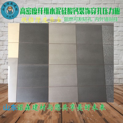 现货供应 1.2*2.4M高强度水泥纤维装饰板 内外墙装饰建筑防火材料图3