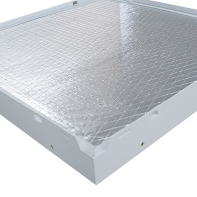佛山厂家玻璃纤维铝天花板 冲孔吸音铝方板 商场复合铝合金天花板图2