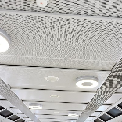 厂家直销隔声降噪铝扣板隔热机房墙面铝吊顶穿孔铝复合吸音板图3