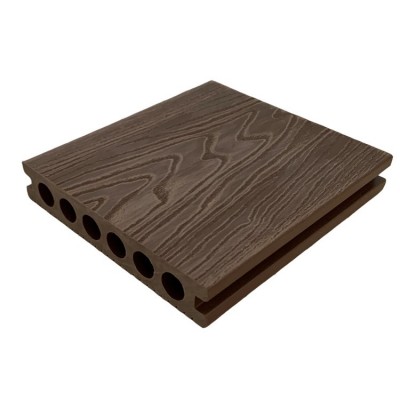户外防腐生态木塑地板室外别墅塑木3D在线压纹耐磨户外专用图5