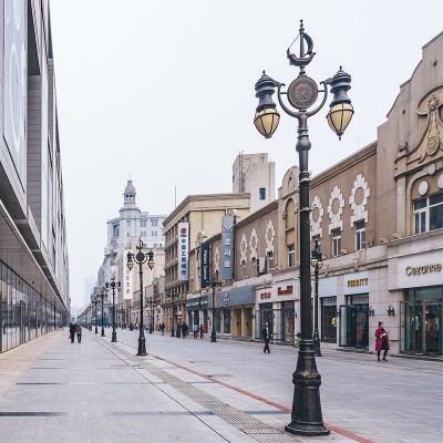 户外庭院灯3米高杆灯公园别墅厂家定制小区室外led太阳能路灯超亮图3