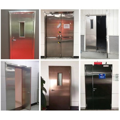 不锈钢防火门厂家直供酒店商场厨房304不锈钢消防门证书齐全 1平方米图3