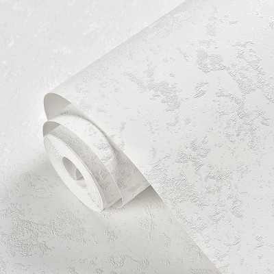 现代简约素色无纺布墙纸3d纯色硅藻泥壁纸卧室客厅儿童房墙纸刷胶 1卷图5