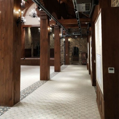 中式复古民宿水泥花砖室外防滑耐磨地砖仿古厨房卫生间砖无现货 25片图2