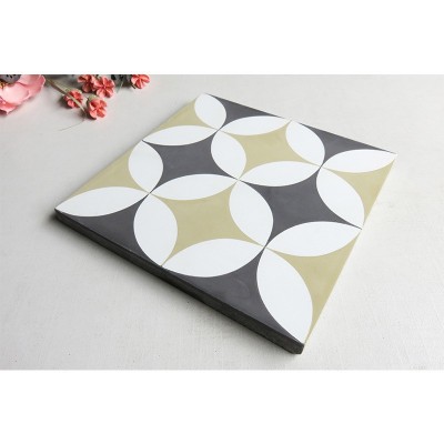 复古手工仿古水泥花砖 老房子连锁店拼花防滑地砖200X200 1250片图5