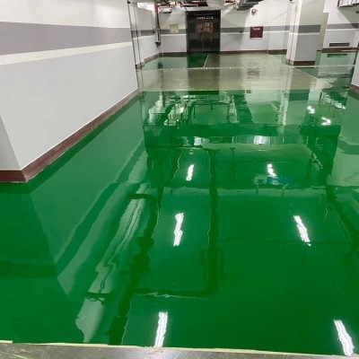 无机矿物地坪漆厂家施工具有阻燃水性耐磨2J硬度用于环保环境场地 200千克图2