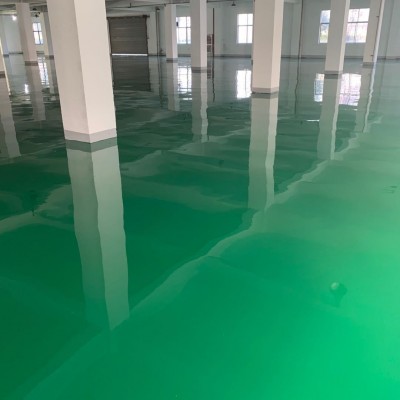 无机矿物地坪漆厂家施工具有阻燃水性耐磨2J硬度用于环保环境场地 200千克图4