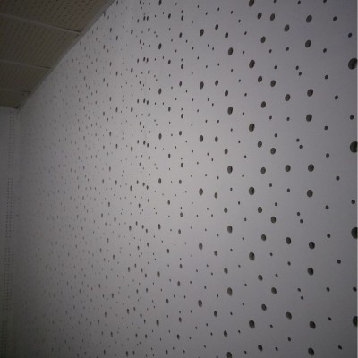 穿孔石膏板不规则泡泡孔8/15/20无边距吸音板工厂直销吊顶隔墙图3