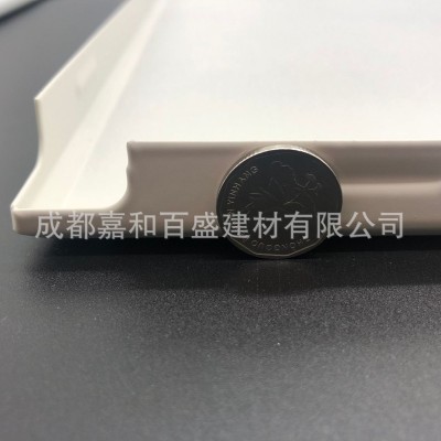 集成吊顶铝扣板天花板哑光白厨房卫生间全套材料蜂窝大板无边纯白图5