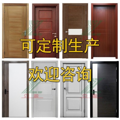 厂家一件代发加厚隔音免漆复合实木整套平开进户门酒店房套门M30图2