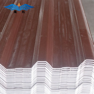 厂家供应屋面塑钢瓦PVC出口装高坑瓦平改坡高档别墅隔热塑料瓦片 3平方米图3