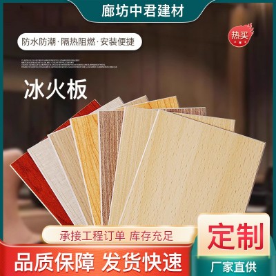 防潮耐磨护墙冰火板医疗抗菌学校医院家装饰护墙板硅酸钙冰火板 2平方米图2