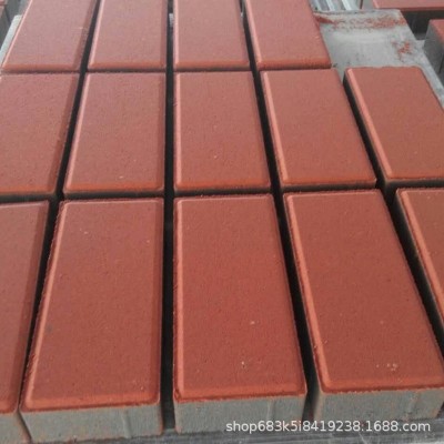 混凝土人行道透水砖路面小区绿化园林面包停车场路面砖停车场砖图2