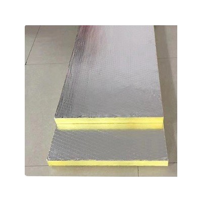 防排烟玻璃棉板 耐火1小时玻璃棉 防排烟风管64kg50mm铝箔玻璃棉图2