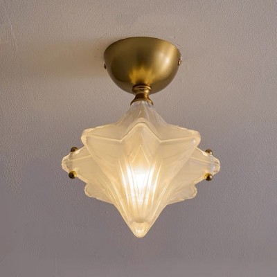 星星灯法式客厅咖啡店壁灯卧室中古过道灯具床头灯阳台氛围吸顶灯图3