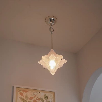 星星灯法式客厅咖啡店壁灯卧室中古过道灯具床头灯阳台氛围吸顶灯图2