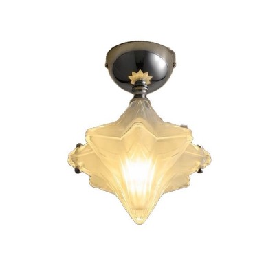 星星灯法式客厅咖啡店壁灯卧室中古过道灯具床头灯阳台氛围吸顶灯图5