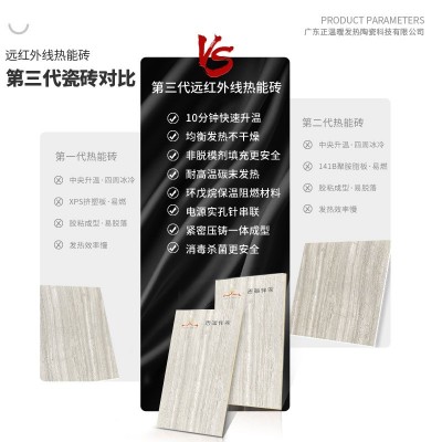 正温暖卧室客厅墙地砖800*800发热瓷砖 地面速热地暖砖室内保温砖图4