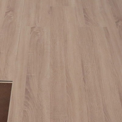 简约家装地板非金属矿物芯阻燃地板8mm防水防刮木纹锁扣地板样品图3