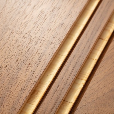 CT280新结构3+1系列15mm莱茵家用地板新三层黑胡桃防潮耐磨木地板图4