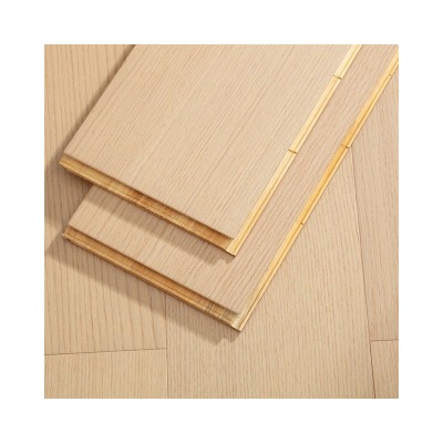 新三层木地板新时尚橡木实木地板日系原木色锁扣地板环保耐磨批发图5