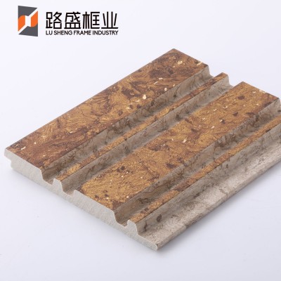 厂家新款网红PS格栅板路盛轻奢快装护墙板背景墙装饰图3