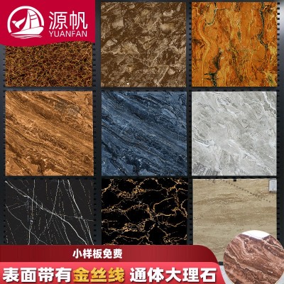 广东深色地板砖800*800防滑地面砖客厅商场金丝釉通体大理石瓷砖图3