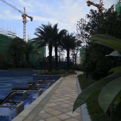 陶瓷玻璃马赛克石英石热熔马赛克鱼池戏水池游泳池马赛克拼图图4