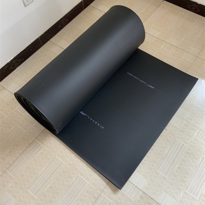 难燃B1级橡塑海绵板 高密度橡塑海绵隔音板地面海绵自粘吸音板图4