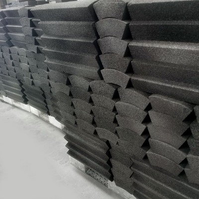 厂家批发保温材料隔热阻燃保冷防冻泡沫玻璃管壳玻璃保温管弧形板图2