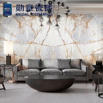 1200x2700厚度6mm佛山岩板亮光轻奢装修地墙面砖批发