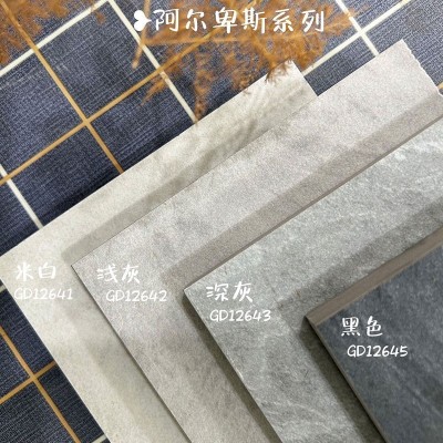 户外幕墙瓷砖庭院外墙地砖别墅院子花园仿古地铺石阳台石英砖室外图3