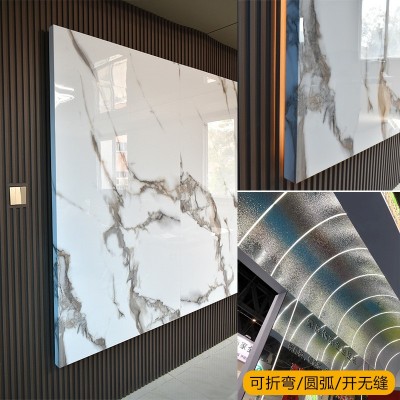 SPC防撞板金刚板高密碳晶板防磕碰竹晶板雪晶板客厅背景墙护墙板图5