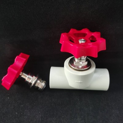 厂家批发联塑款ppr升降截止阀 PPR截止阀铜芯闸阀卡簧阀芯图5