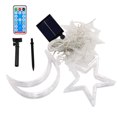 太阳能星星灯led灯串户外露营小彩灯 节日布置氛围天幕装饰灯批发图5