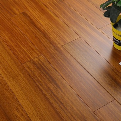 圆盘豆实木地暖地板锁扣原木地热专用绿柄桑非洲材纯实木18厚地板图4